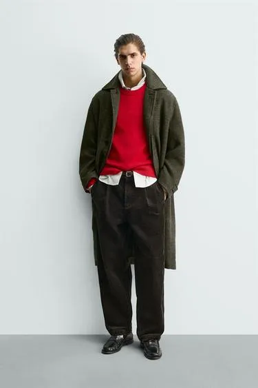 Пальто из меланжевой ткани - LIMITED EDITION- Заказать в России