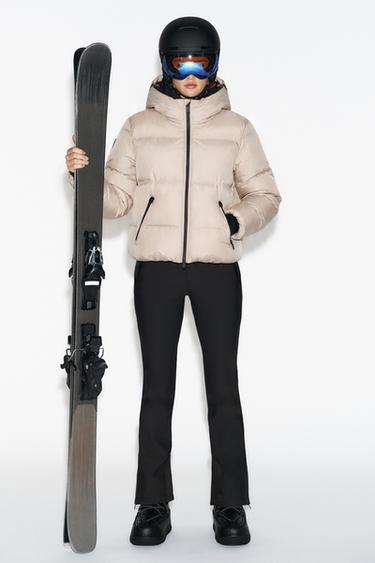 Zara Стеганая куртка WATER RESISTANT WINDPROOF с технологией RECCO® — SKI COLLECTION купить с доставкой.