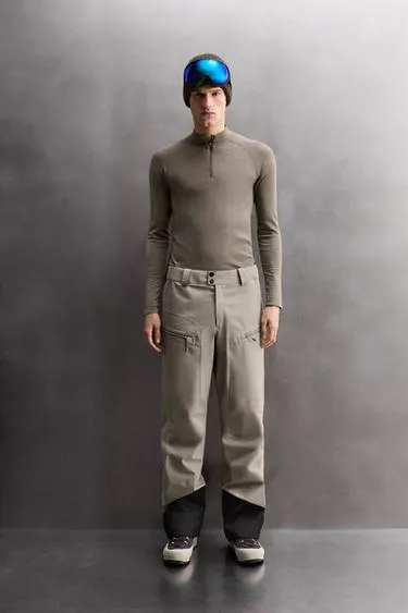 Защитные технические горнолыжные штаны с водонепроницаемой оболочкой RECCO®