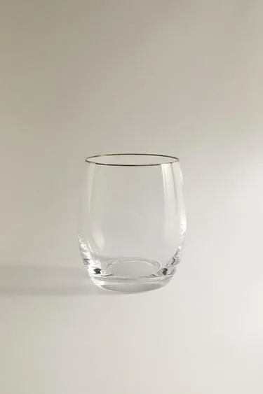 Стакан кристалл с золотым краем- Заказать в России