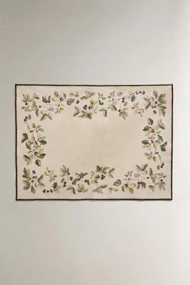 Плед с фруктовым принтом- Заказать в России