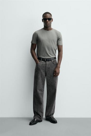 Zara Базовая футболка SLIM FIT