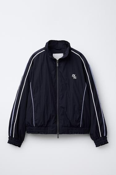 Zara Стеганая куртка с лентами в клетку «виши» купить с доставкой.