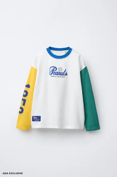 Футболка SNOOPY PEANUTS™ с контрастными элементами