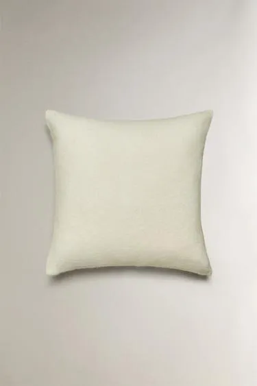 Чехол для подушки из вязаного шерстяного мохера- Заказать в России