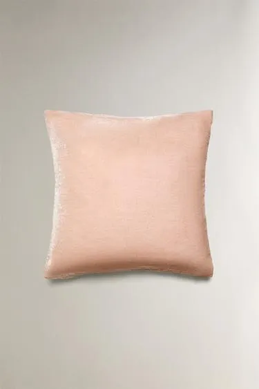 Велюровая наволочка для подушки