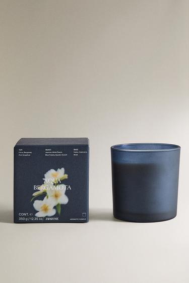 Zara (350 г) ароматическая свеча AQUA BERGAMOTA