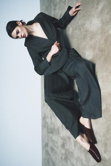 Zara Кожаные мюли LIMITED EDITION