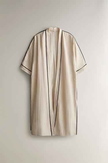 Zara Хлопковый халат