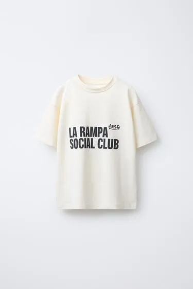 Футболка с текстовым принтом- Заказать в России