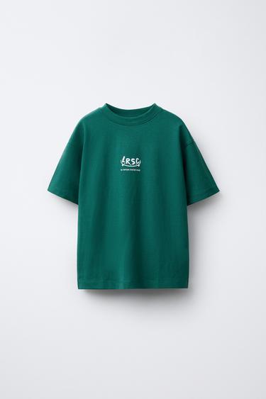 Футболка с текстовым принтом- Заказать в России