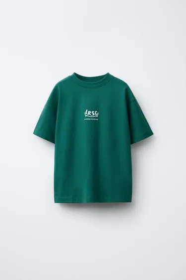 Футболка с текстовым принтом- Заказать в России