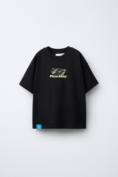 Футболка с принтом SKATE- Заказать в России