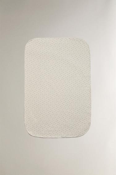 Zara Детский плед с клеверным принтом купить с доставкой.