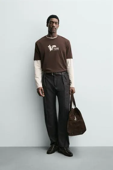 Футболка с принтом PIZZERIA LA MONTECARLO- Заказать в России