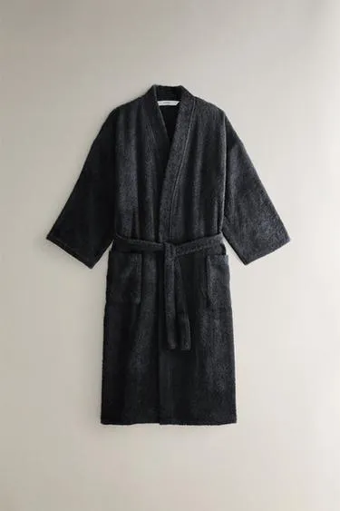 Халат из хлопка высокого качества (420 г/м²)- Заказать в России