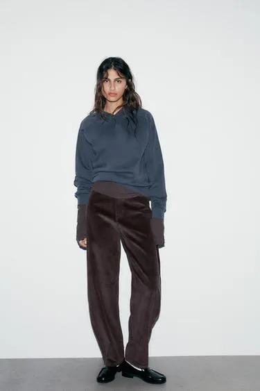 Брюки BALLOON из вельвета