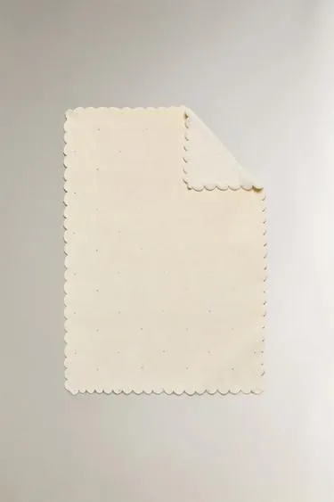 Мягкое покрывало для младенцев с вышивкой и блеском