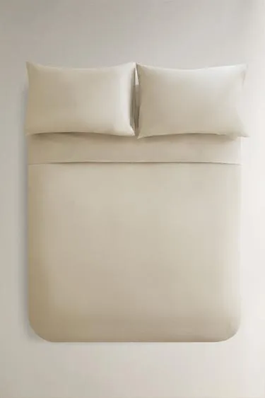 Сатиновое одеяло с запонками (1000 нитей)