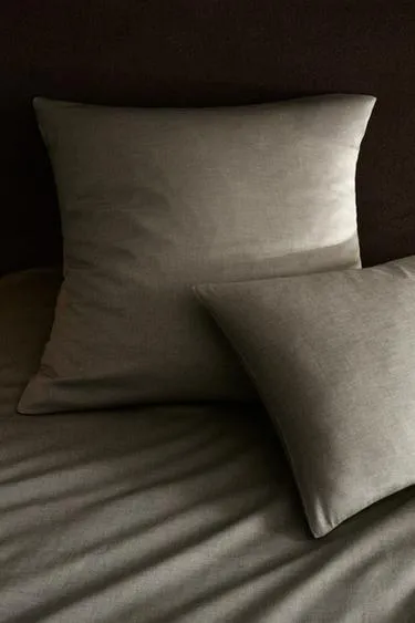 Наволочка из хамбреной ткани