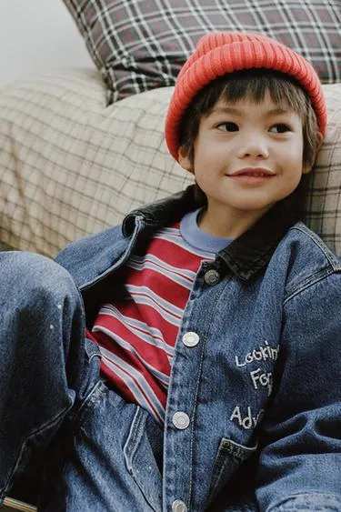 Джинсовая куртка-рубашка с утеплителем WOODY TOY STORY © DISNEY PIXAR