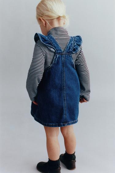 Zara Джинсовый сарафан и трусы купить с доставкой.