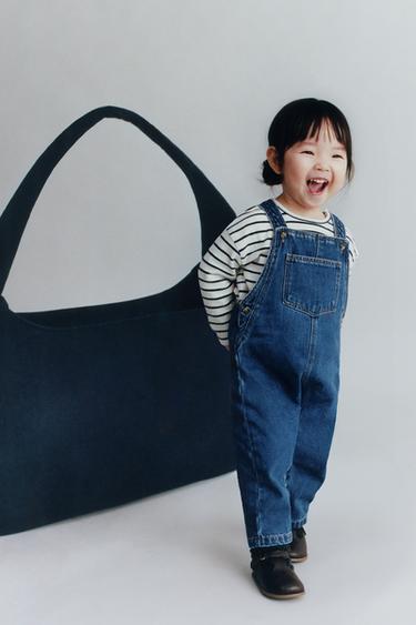 Zara Джинсовый комбинезон купить с доставкой.