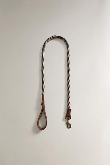 Zara Поводок для собак из мультицветного шнура купить с доставкой.