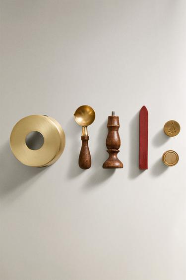 Zara Набор восковых рождественских печатей