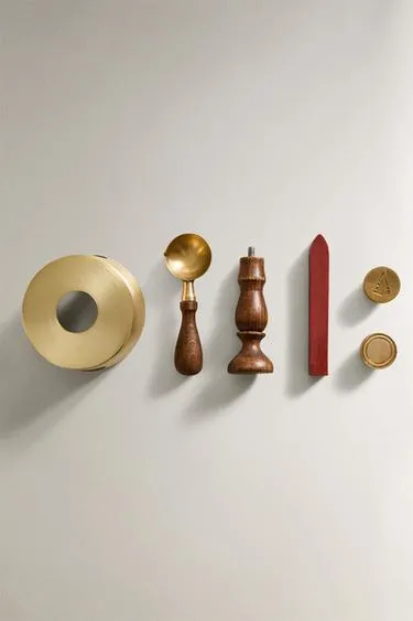 Набор восковых рождественских печатей