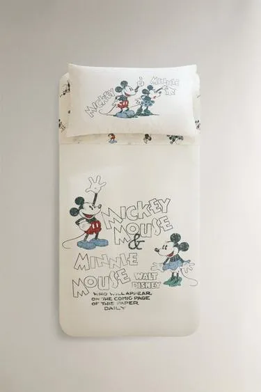 Детское постельное белье MICKEY & MINNIE ©DISNEY из хлопка 200TC