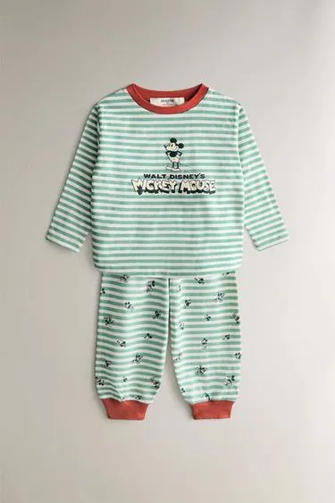 Детский пижамный комплект с микки маусом ©DISNEY- Заказать в России