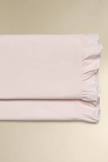 Простынь с оборками