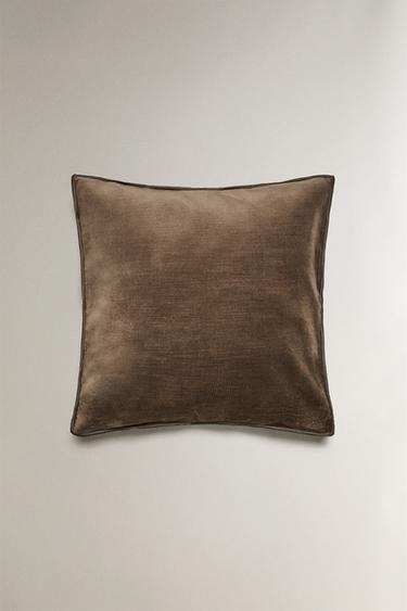 Zara Вельветовая наволочка для подушки