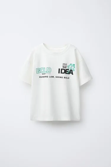 Футболка с текстом граффити- Заказать в России