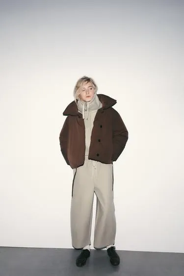 Короткий стеганый анорак WATER AND WIND PROTECTION- Заказать в России