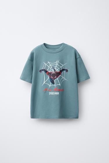 Zara Футболка с принтом SPIDER-MAN © MARVEL купить с доставкой.