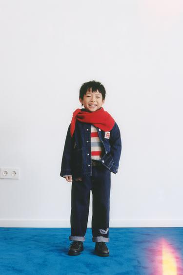 Zara Джинсы BAGGY с нашивками