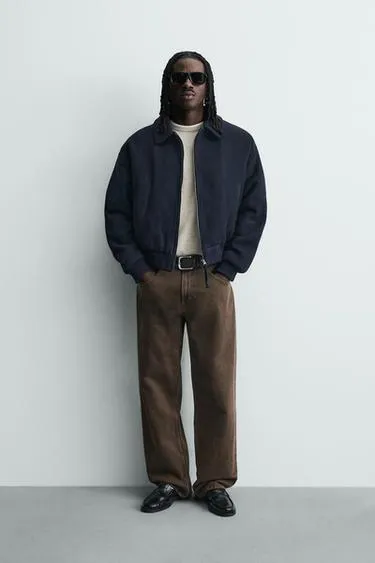 Укороченная куртка из стеганой ткани- Заказать в России