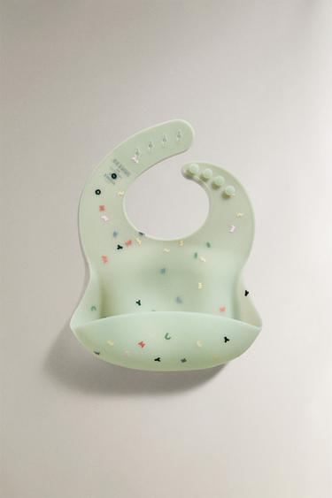 Zara Силиконовый слюнявчик MICKEY & MINNIE ©DISNEY купить с доставкой.