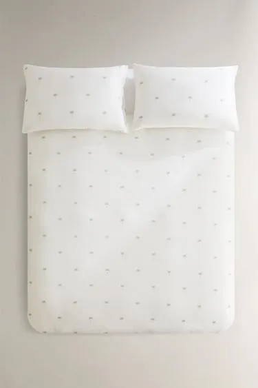 Покрывало с яркими макраме и вышитыми пальмами- Заказать в России