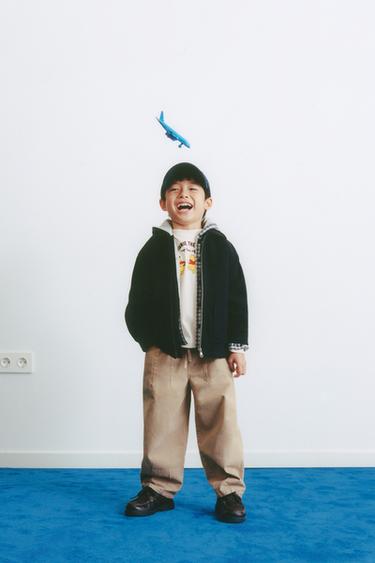 Zara Лонгслив с вышивкой винни-пух © DISNEY