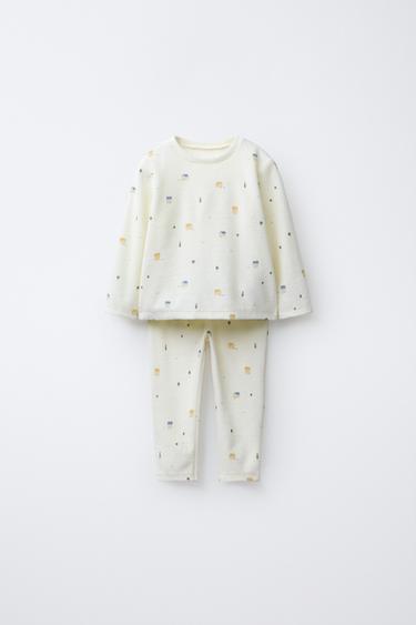 Zara Пижама из велюра для дома, 1 1/2-6 лет купить с доставкой.
