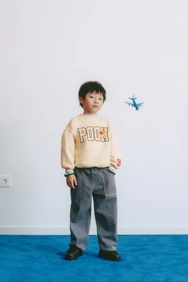 Джинсы BAGGY в полоску