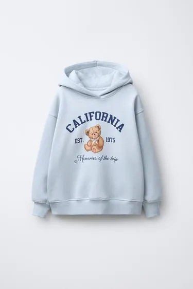 Худи с принтом «медвежонок»- Заказать в России