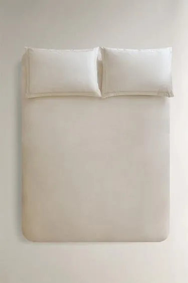 Покрывало из хлопкового сатина с отделкой (300 нитей)- Заказать в России