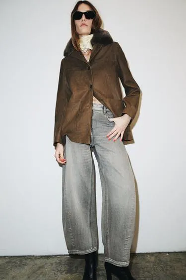 Куртка из коллекции ZW из натуральной кожи