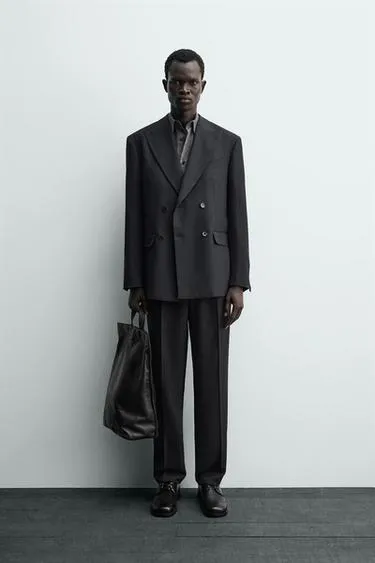 Двубортный костюмный блейзер- Заказать в России