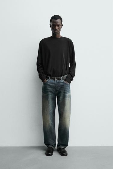 Zara Джинсы STRAIGHT FIT купить с доставкой.