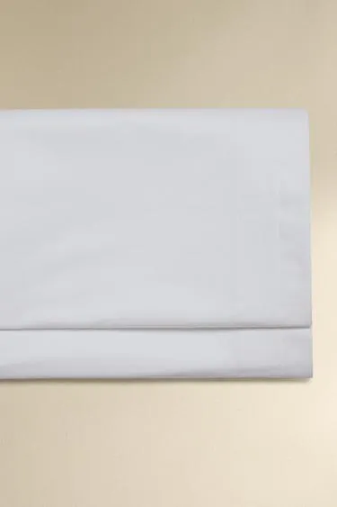 Простынь из плотного хлопкового сатина с плиссировкой (1000 ниток)- Заказать в России